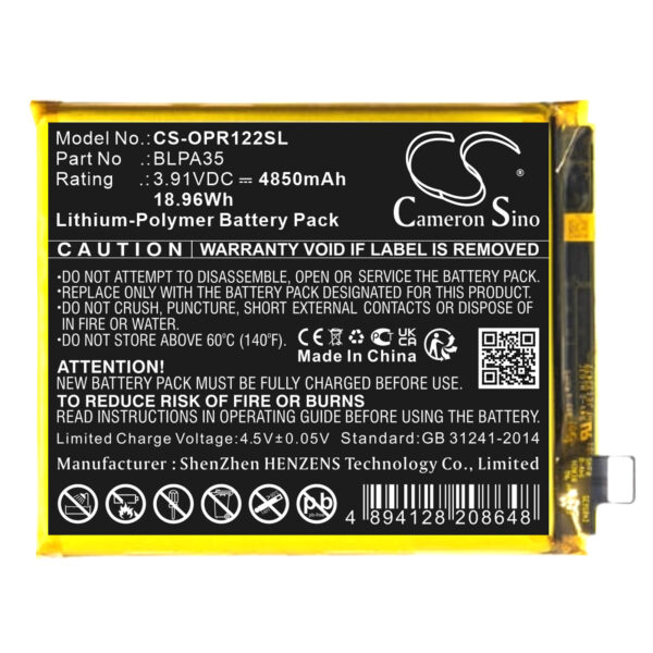 Battery for Realme 12 Pro Plus - Image 2