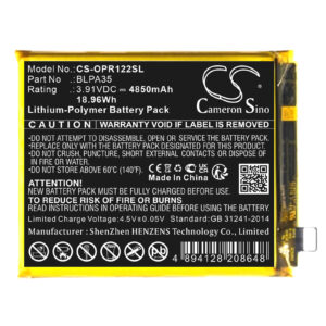 Battery for Realme 12 Pro Plus
