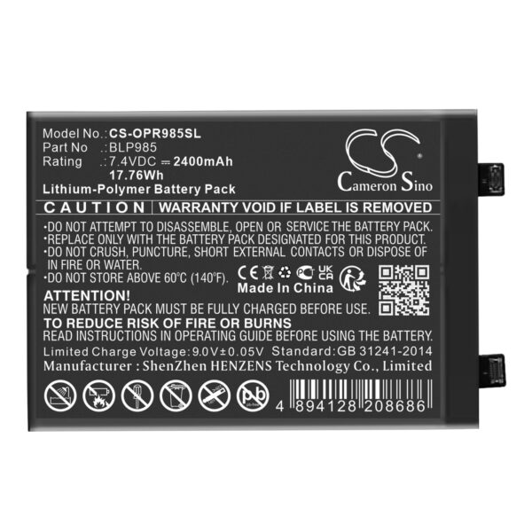 Battery for Realme GT NEO5