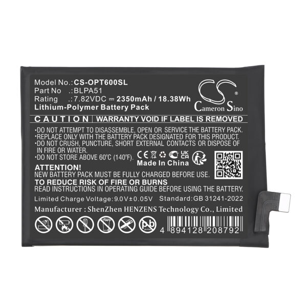Battery for Realme GT 6T - Image 2
