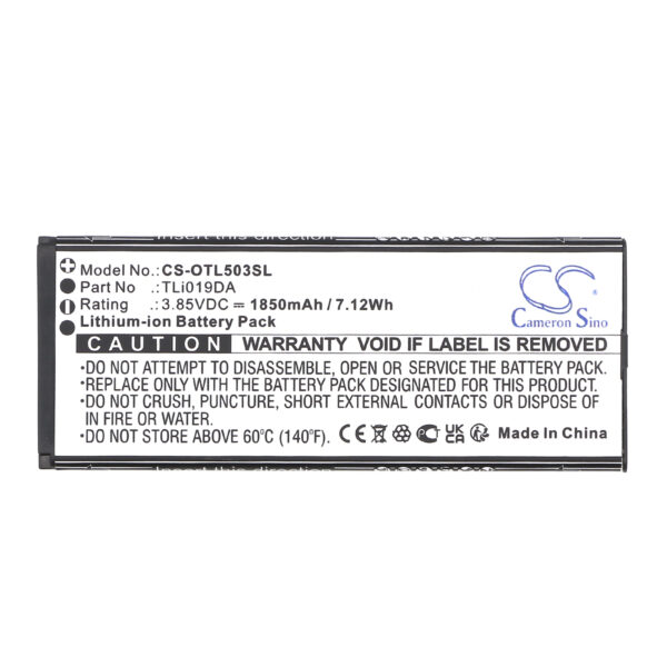 Battery for Alcatel OT-5005R - Image 2