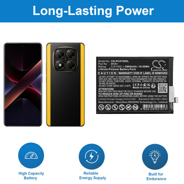 Battery for POCO X7