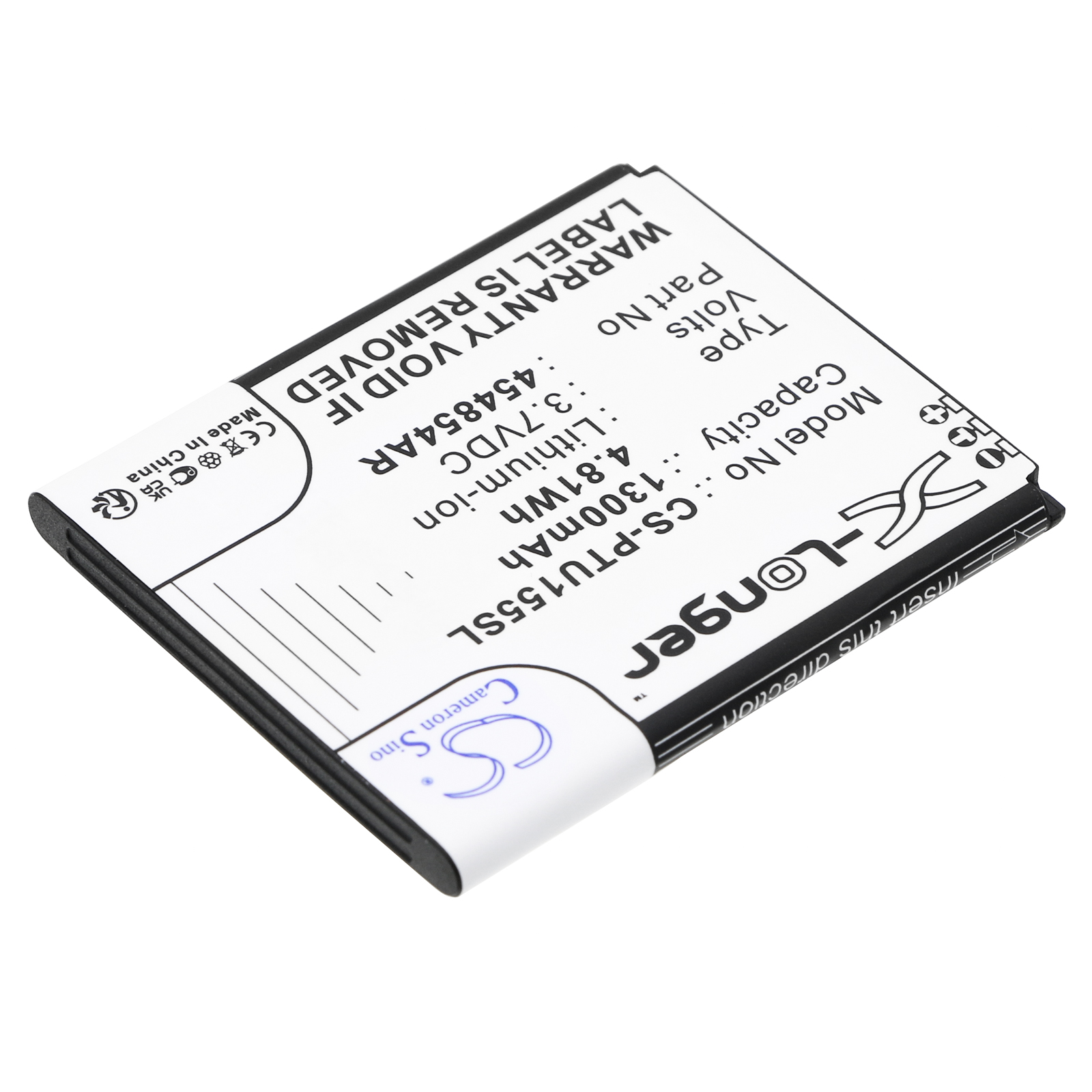 Batteria Panasonic KX-TU150 KX-TU155 KX-TU160 – 3,7V 1300mAh Li-Ion, Ricambio Di Alta Qualità