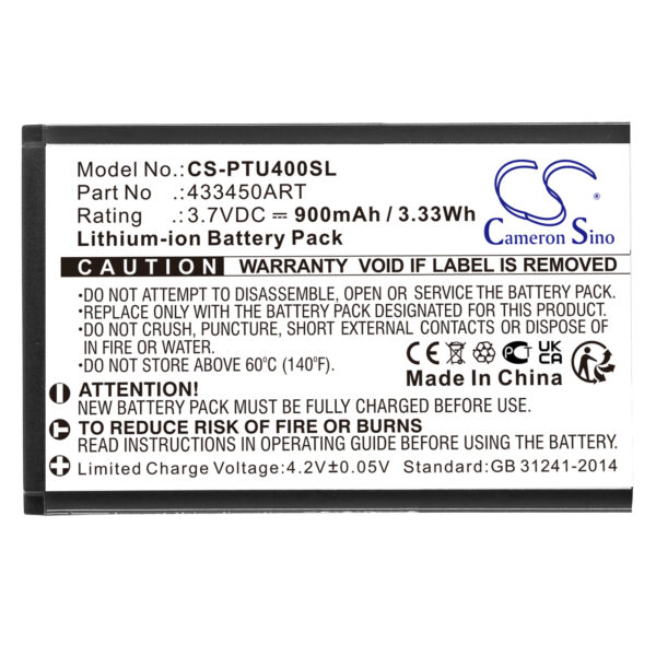 Battery for Panasonic KX-TU400 - Image 2