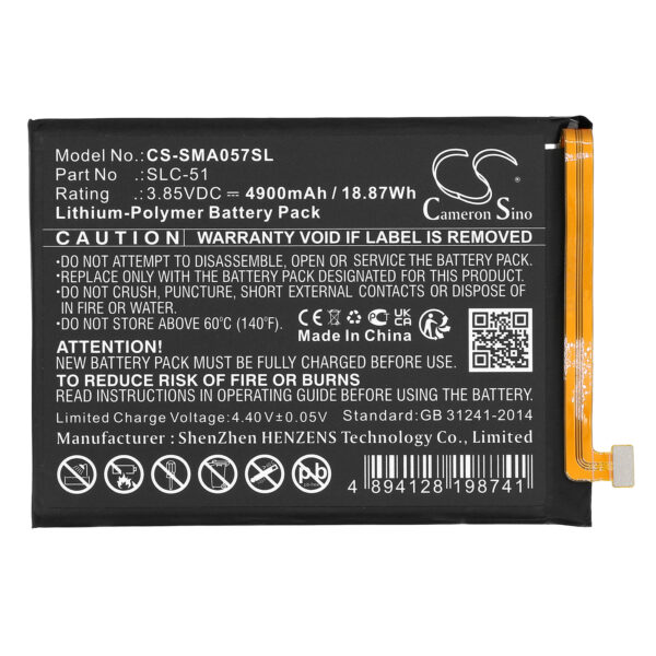 Battery for Samsung Galaxy A05s 2023 - Image 2