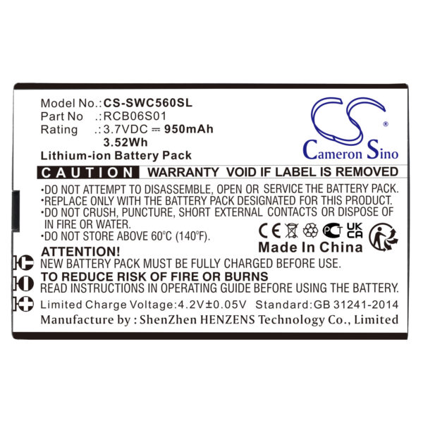 Battery for Swisstone SC560 - Image 2