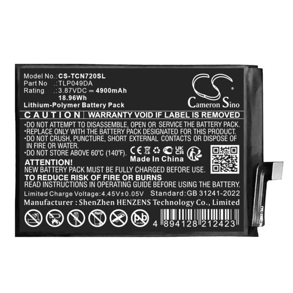 Battery for TCL 50 Pro