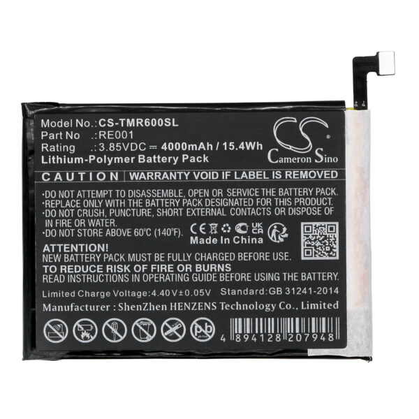Battery for T-Mobile TMAF025G - Image 2
