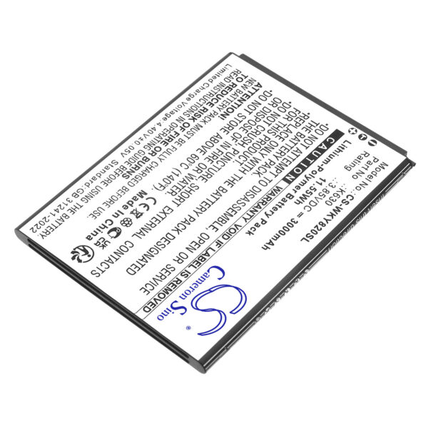 Battery for Wiko Y82