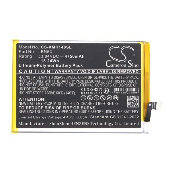 Battery for Xiaomi 2409BRN2CA - Image 2