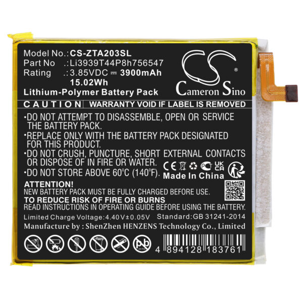 Battery for ZTE Axon 10 Pro - Image 2