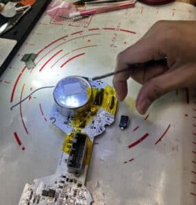 Triumph Cluster Blown Diode